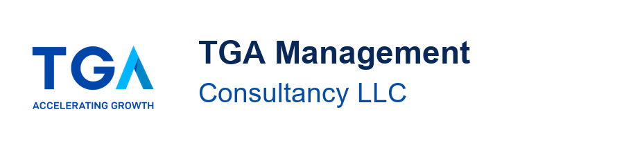 TGA logo with TGA Management above Consultancy LLC in transparent PNG